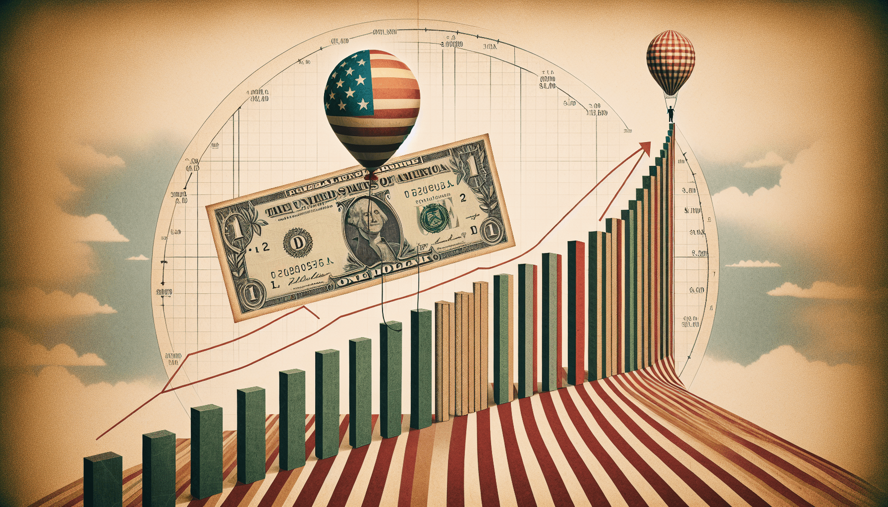 When Did The US National Debt Start To Grow Significantly?