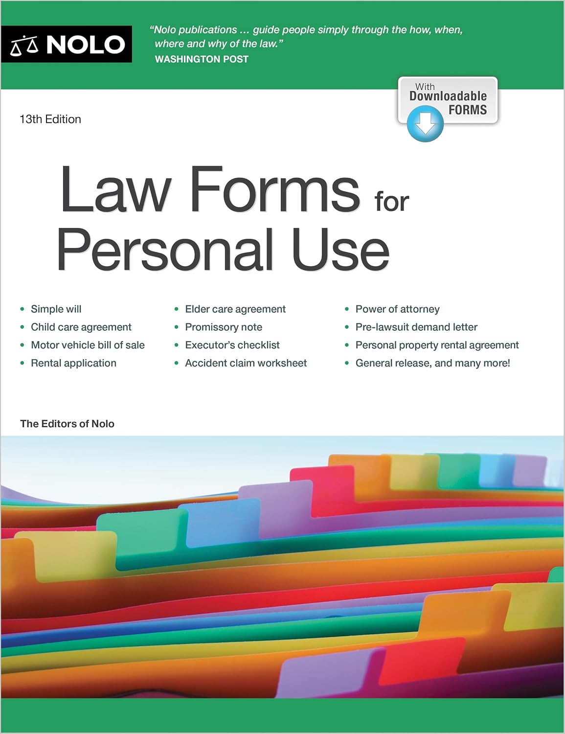 https://www.amazon.com/dp/1413333346 - Law Forms for Personal Use