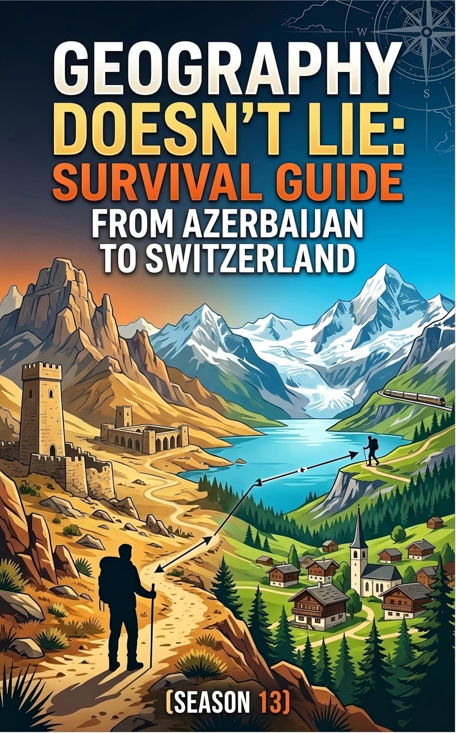 https://www.amazon.com/dp/B0GXL12RKB - Geography Doesn't Lie: Survival Guide from Azerbaijan to Switzerland (Season 13) (The Metaphors of Geography Book 16)